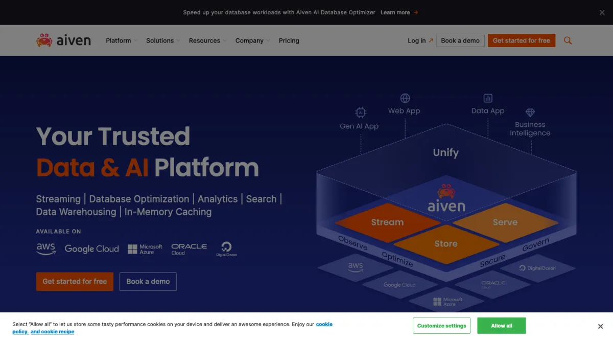 Interface Aiven PostgreSQL : image, ergonomie, alternatives Interface Aiven PostgreSQL : image, ergonomie, alternatives