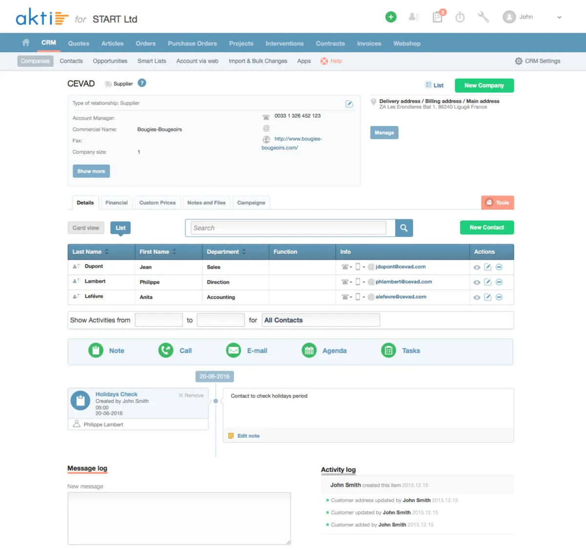 Akti: avis sur le logiciel de gestion des stocks et de l'inventaire: fonctionnalités, avantages, inconvénients et tarifs