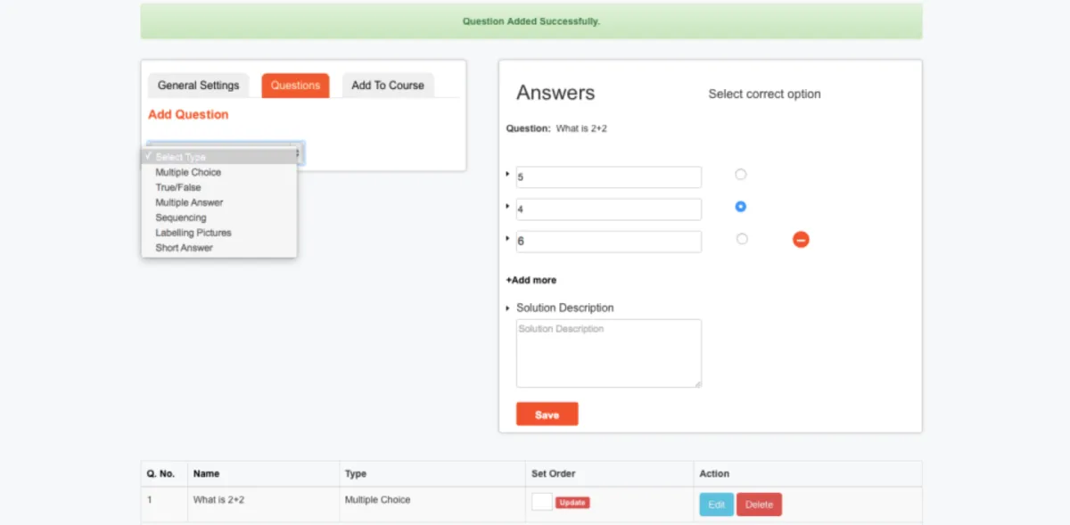 Interface Aktiv Mind LMS: image, ergonomie, alternatives
