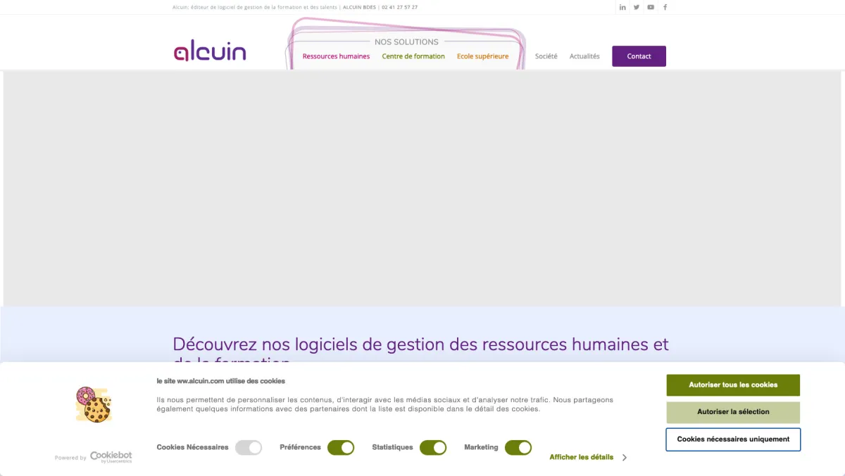 Interface Alcuin : image, ergonomie, alternatives