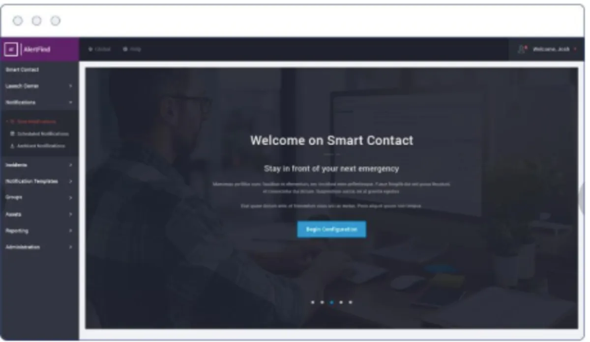 Interface AlertFind: fonctionnalités, prix, alternatives