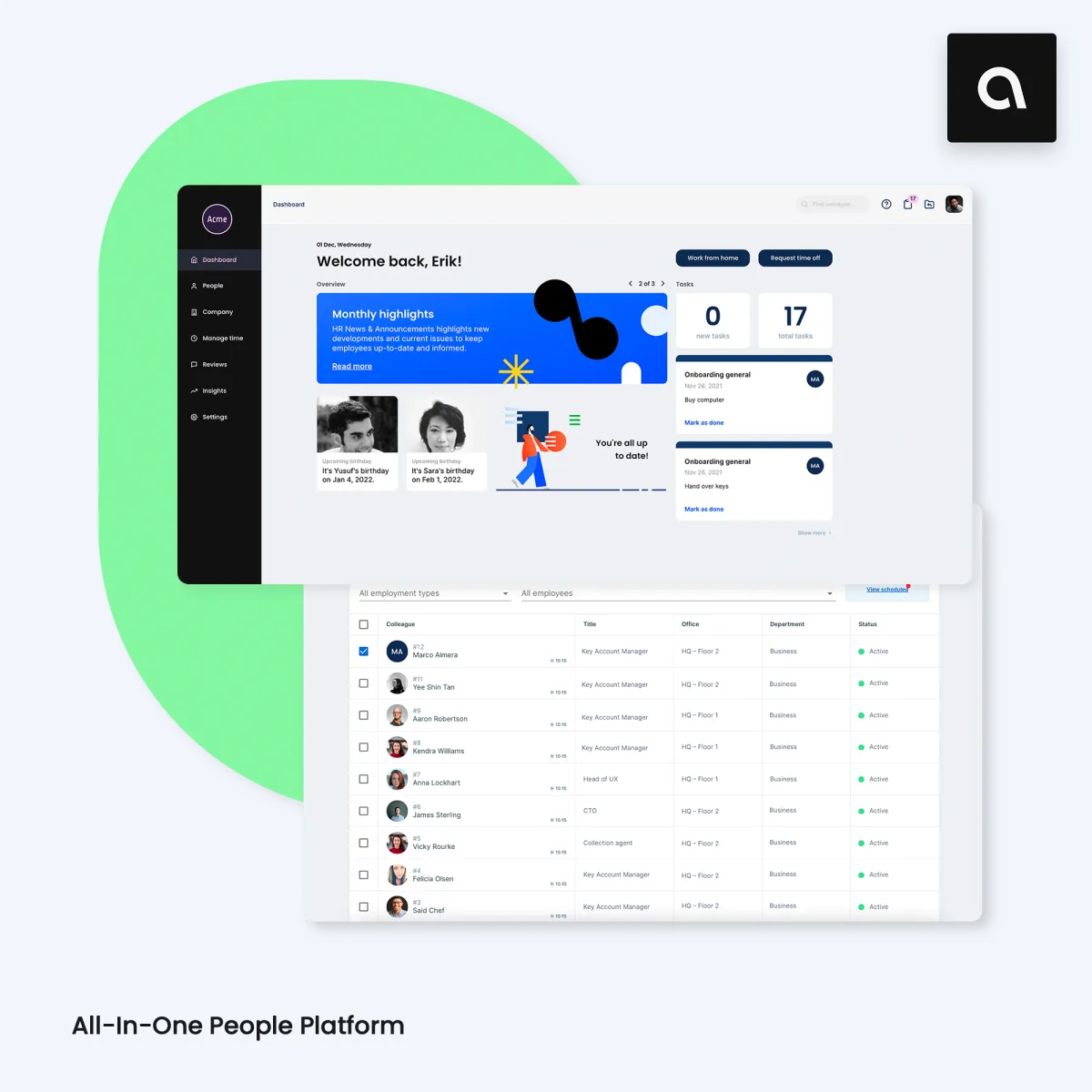 Notre avis sur AlexisHR : un logiciel RH (gestion des ressources humaines) à découvrir