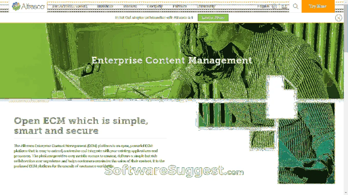 Notre avis sur Alfresco ECM : un logiciel de gestion de contenu d'entreprise (ECM) à découvrir