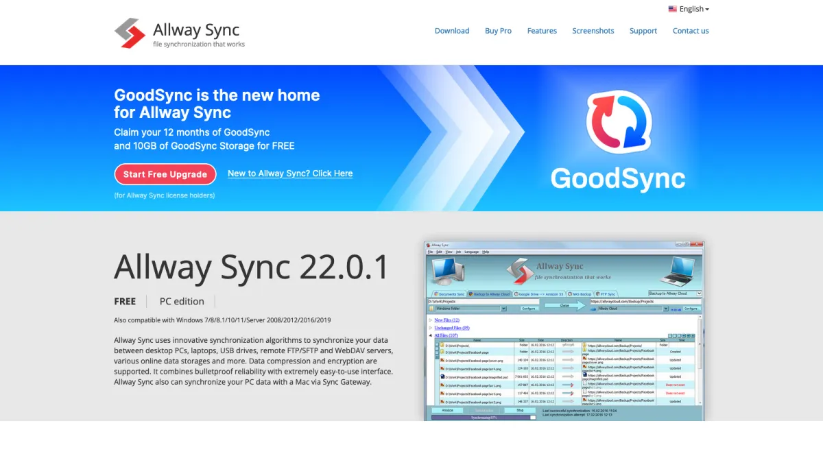 Allway Sync: avis sur le logiciel de synchronisation de fichiers: fonctionnalités, avantages, inconvénients et tarifs Allway Sync: avis sur le logiciel de synchronisation de fichiers: fonctionnalités, avantages, inconvénients et tarifs