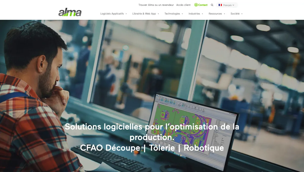 Interface AlmaCAM Bend : fonctionnalités, prix, alternatives