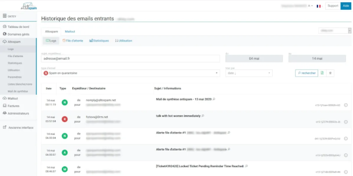 Notre avis sur Altospam : un logiciel anti-spam et anti-phishing à découvrir