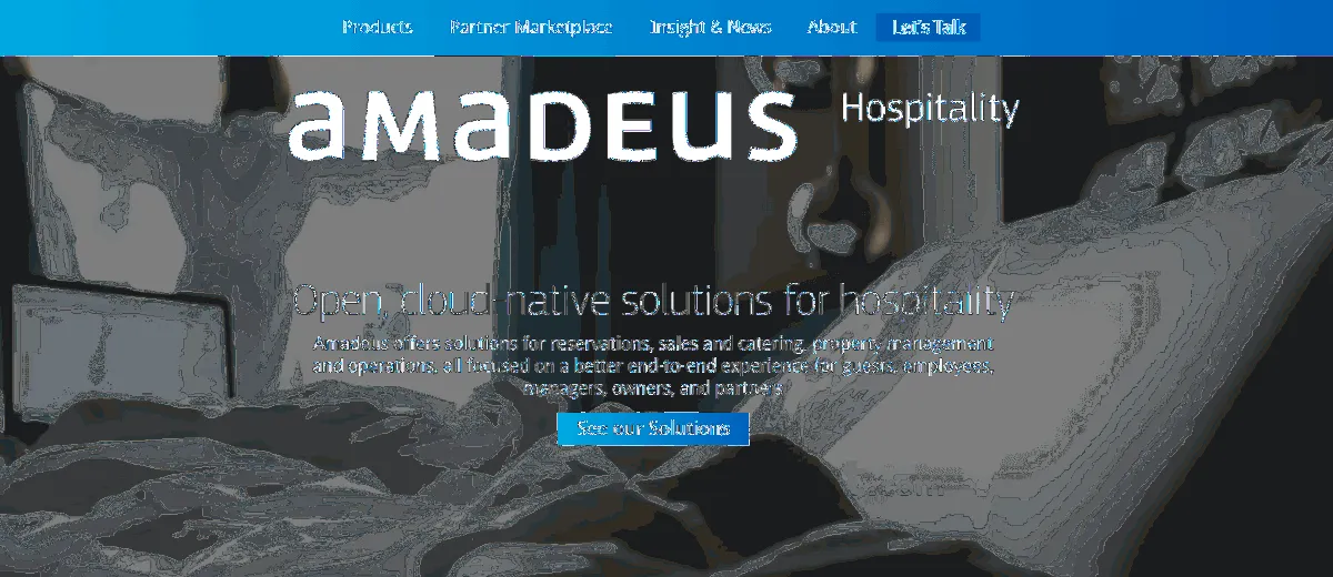 Notre avis sur Amadeus : un logiciel de gestion hôtelière (PMS: property management system) à découvrir