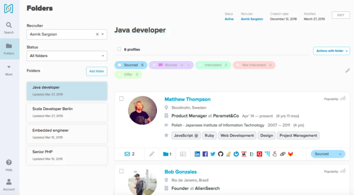 Notre avis sur AmazingHiring : un logiciel de gestion des talents à découvrir