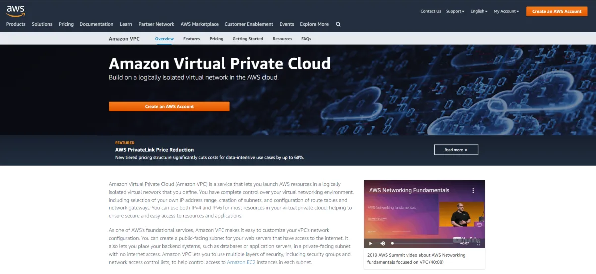 Notre avis sur Amazon VPC : une plateforme IaaS (infrastructure as a service) à découvrir Notre avis sur Amazon VPC : une plateforme IaaS (infrastructure as a service) à découvrir