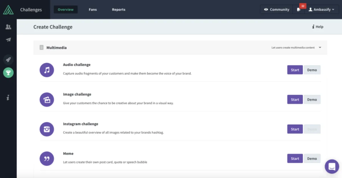 Interface Ambassify: fonctionnalités, prix, alternatives Interface Ambassify: fonctionnalités, prix, alternatives