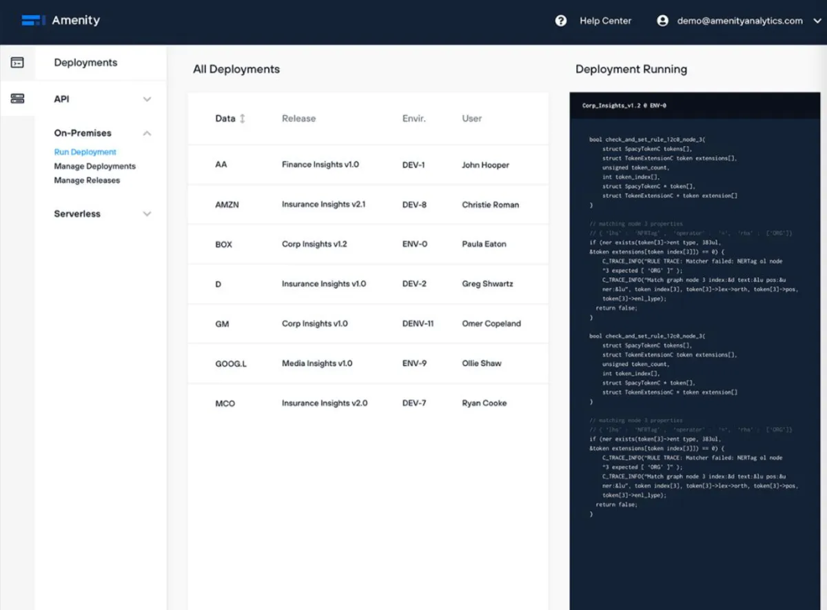 Notre avis sur Amenity Analytics : un logiciel NLP (natural language processing) à découvrir