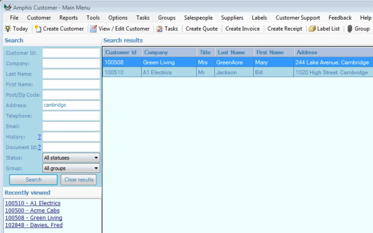 Notre avis sur Amphis Customer : un logiciel CRM à découvrir