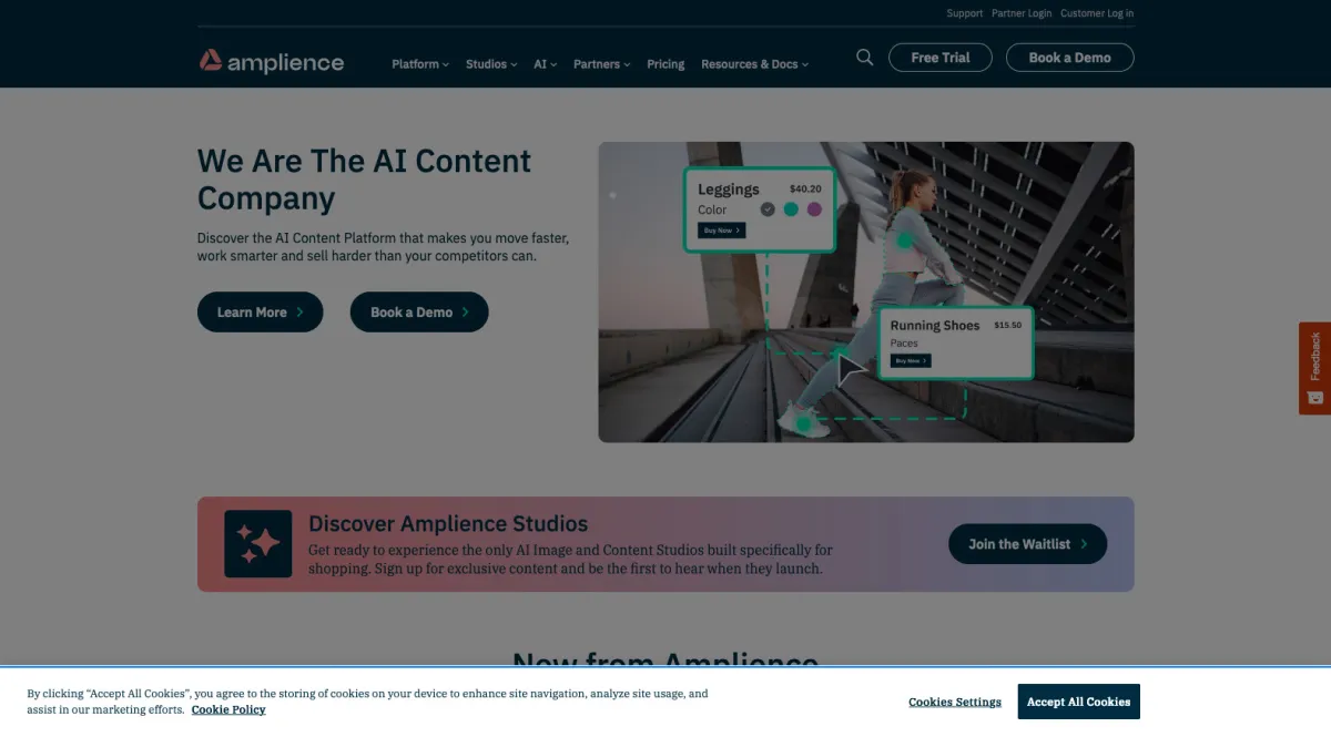 Interface Amplience : fonctionnalités, prix, alternatives
