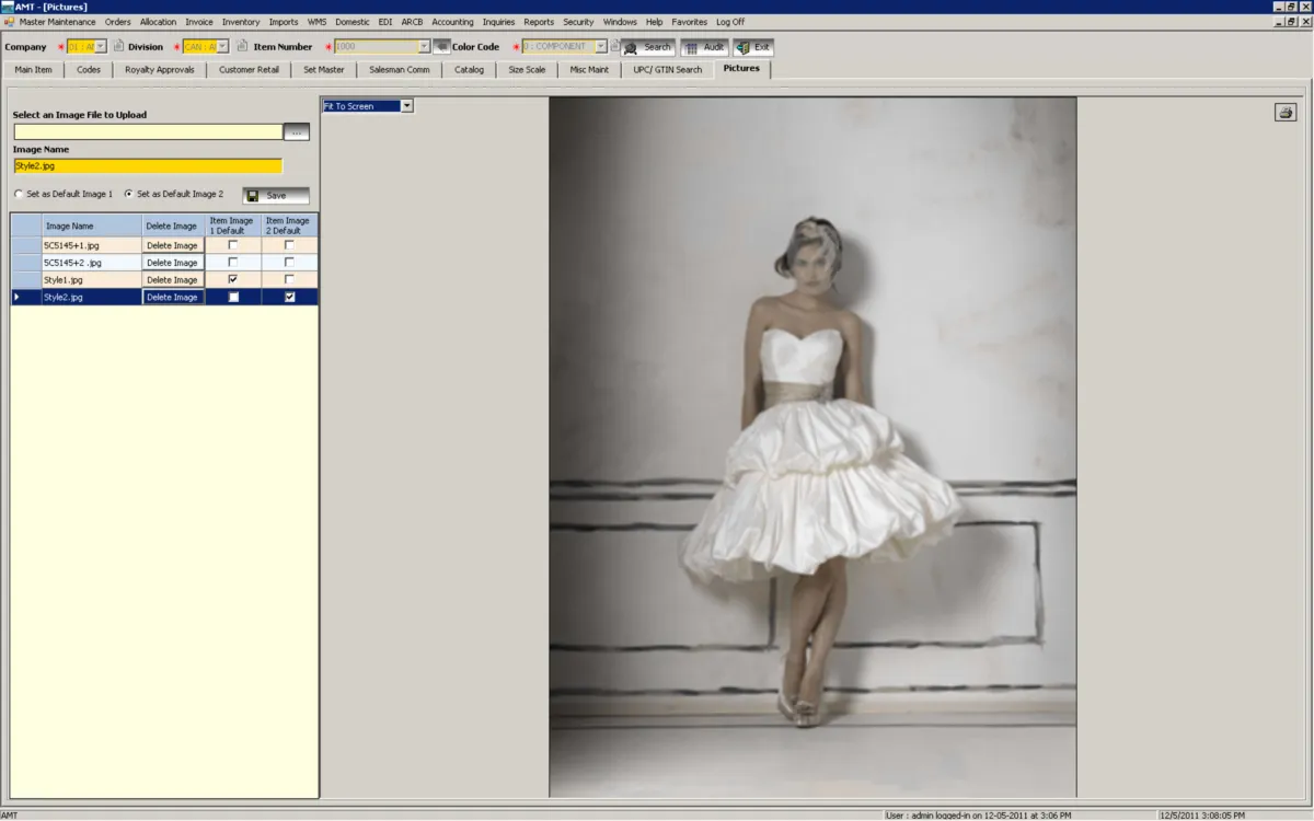 Interface AMT ERP: image, ergonomie, alternatives