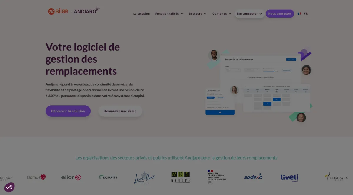 Interface Andjaro : fonctionnalités, prix, alternatives