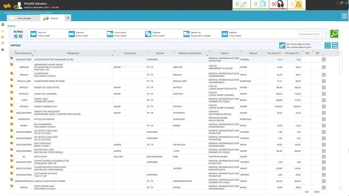 Notre avis sur Anikop ERP : un logiciel ERP gratuit à découvrir