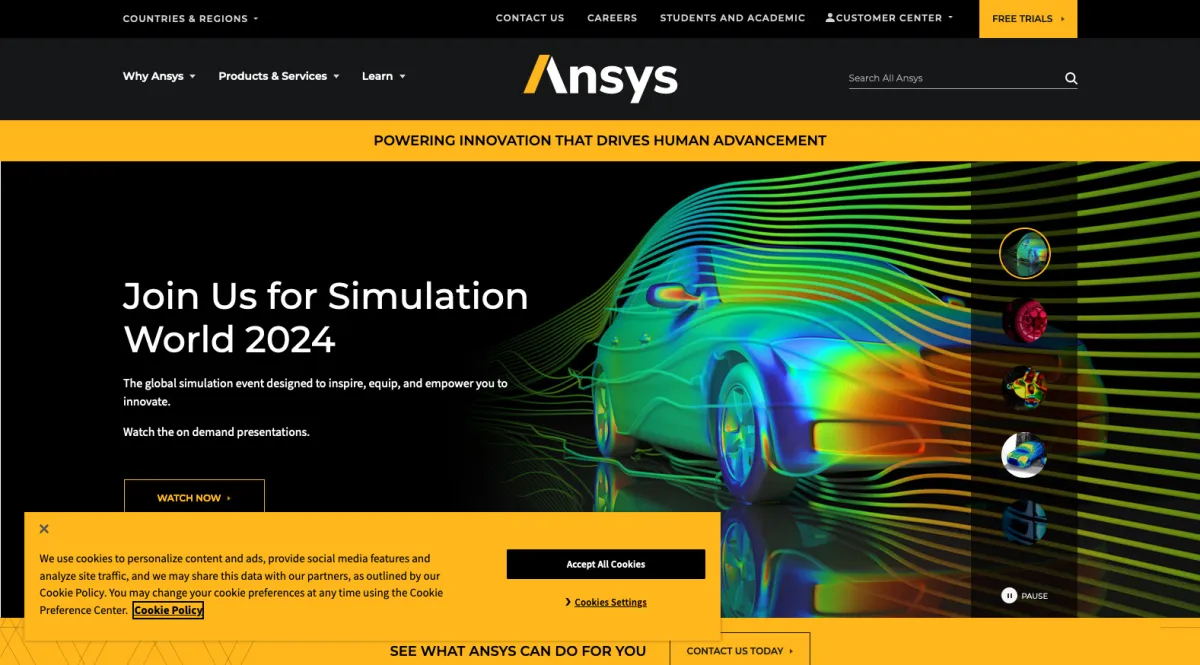Interface Ansys : image, ergonomie, alternatives Interface Ansys : image, ergonomie, alternatives