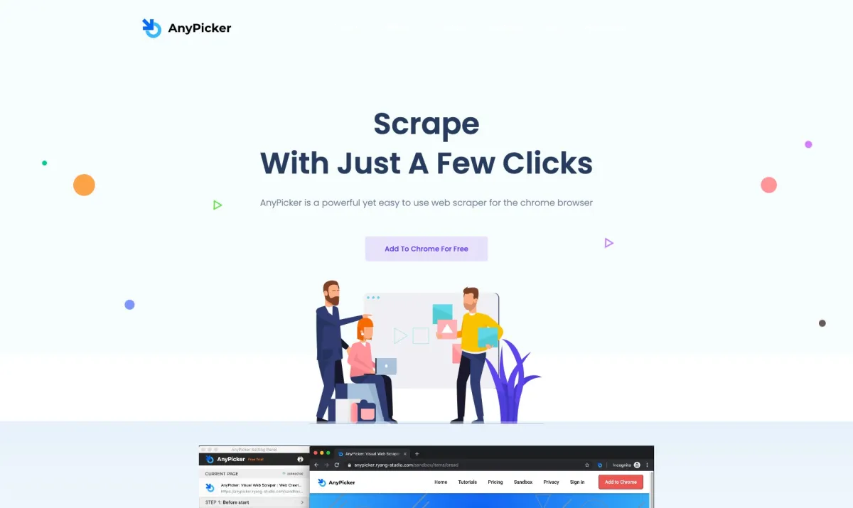 Notre avis sur AnyPicker : un logiciel de scraping (web scraping) à découvrir