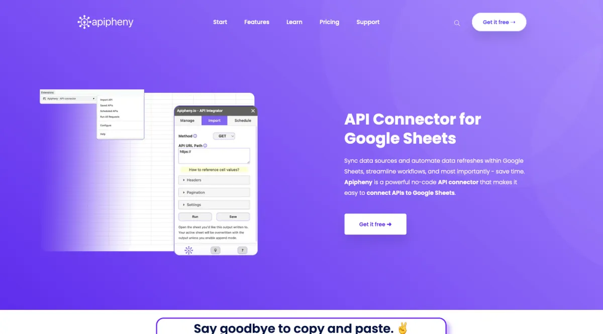 Interface Apipheny : fonctionnalités, prix, alternatives