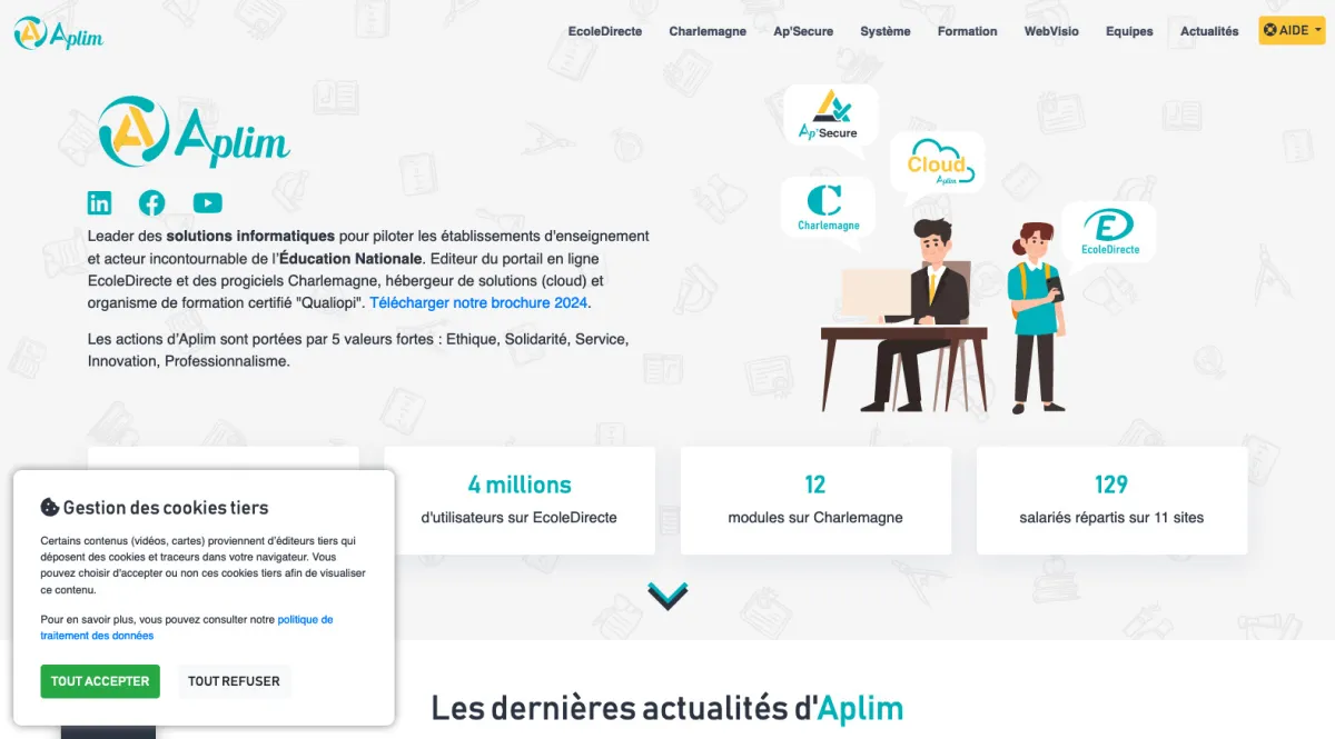 Notre avis sur APLIM : un progiciel à découvrir
