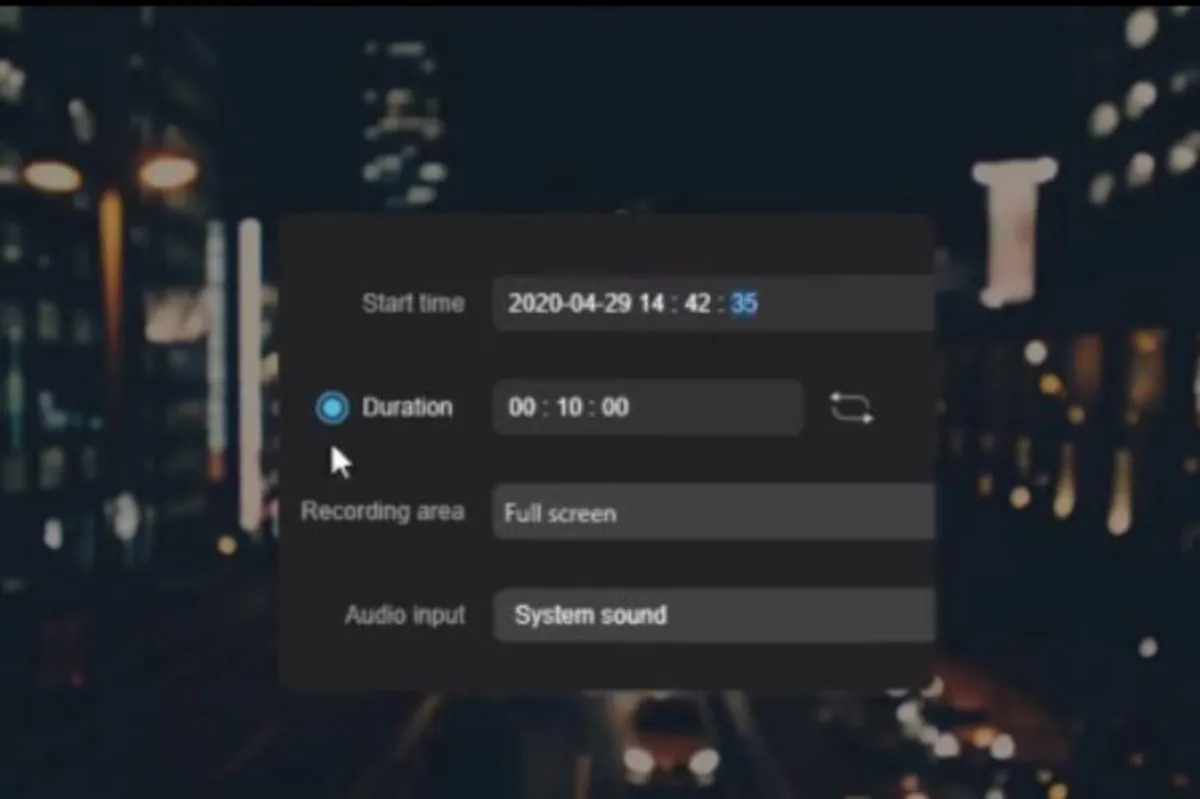 Interface ApowerREC: fonctionnalités, prix, alternatives
