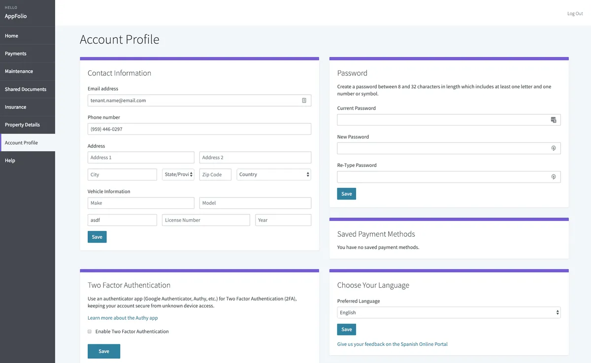 AppFolio est un logiciel de gestion immobilière populaire qui existe en version gratuite ou payante (à partir de 0,8 €) 
