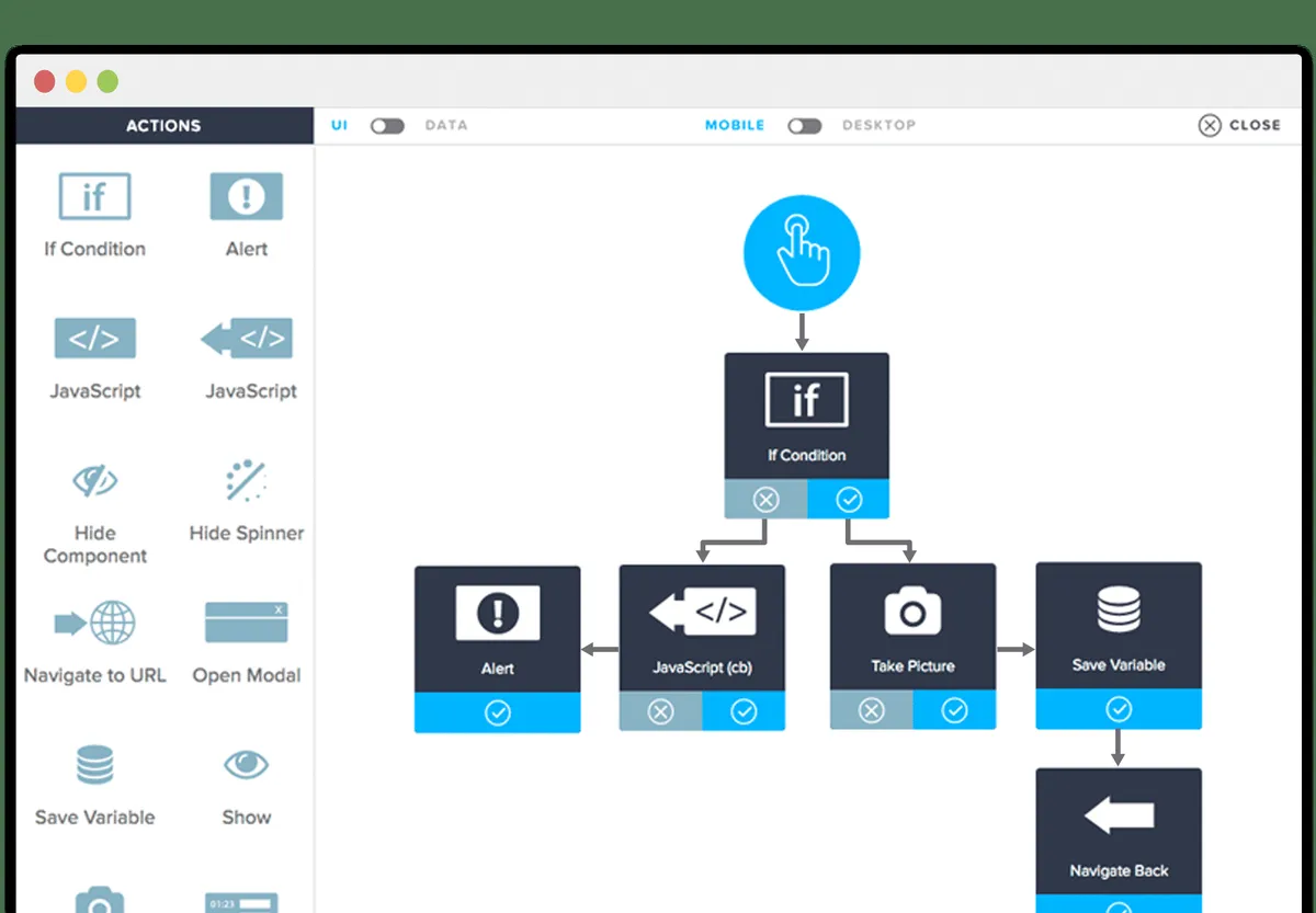Notre avis sur AppGyver : un logiciel de développement d'applications (app builder) à découvrir