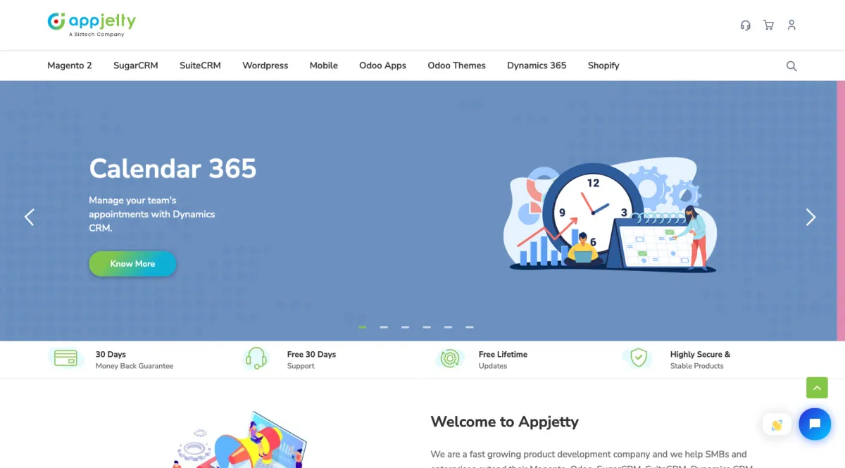 Interface AppJetty : fonctionnalités, prix, alternatives