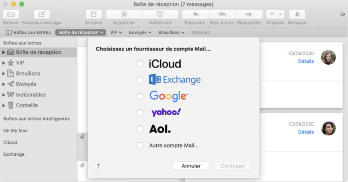 Notre avis sur Apple Mail : une messagerie électronique / webmail à découvrir