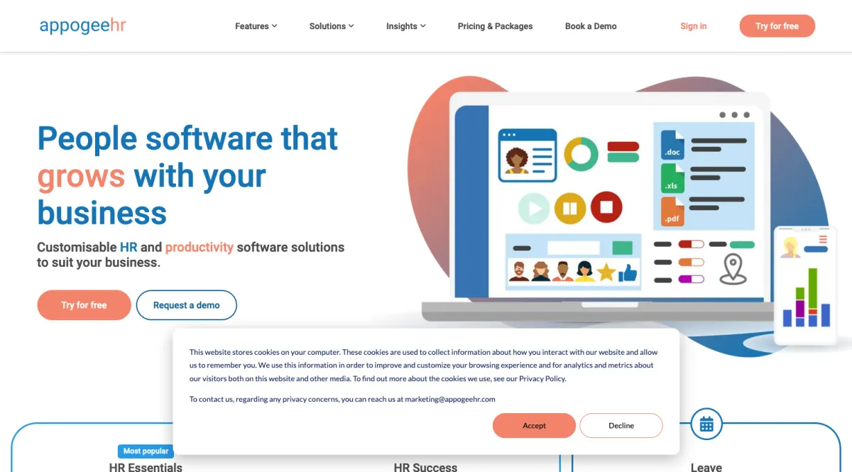 Interface Appogee HR : fonctionnalités, prix, alternatives