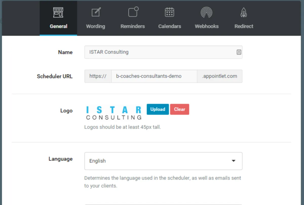 Interface Appointlet: fonctionnalités, prix, alternatives Interface Appointlet: fonctionnalités, prix, alternatives
