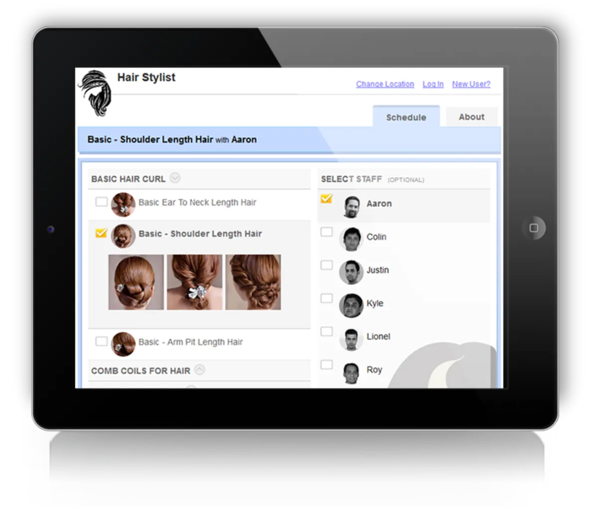 Interface Appointy: fonctionnalités, prix, alternatives