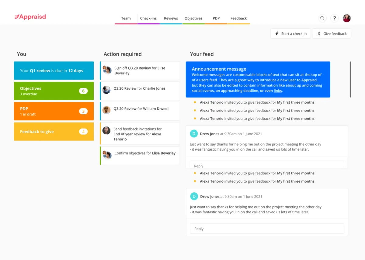 Notre avis sur Appraisd : un logiciel de gestion des talents à découvrir
