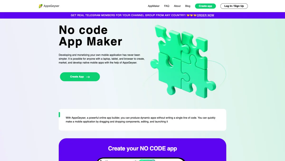 Interface AppsGeyser : image, ergonomie, alternatives Interface AppsGeyser : image, ergonomie, alternatives
