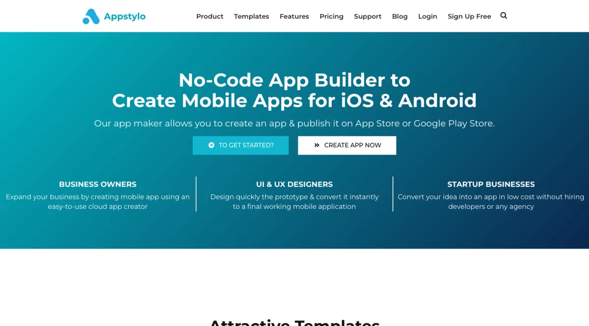 Notre avis sur Appstylo : un logiciel de développement d'applications (app builder) à découvrir