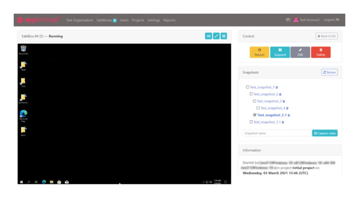 Apptimized est une plateforme DaaS populaire qui existe en version gratuite ou payante (à partir de 0 €) Apptimized est une plateforme DaaS populaire qui existe en version gratuite ou payante (à partir de 0 €)