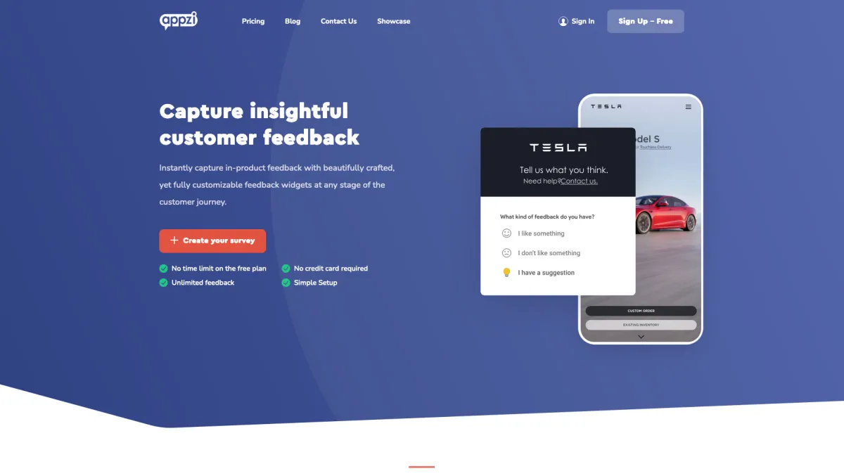 Interface Appzi : fonctionnalités, prix, alternatives