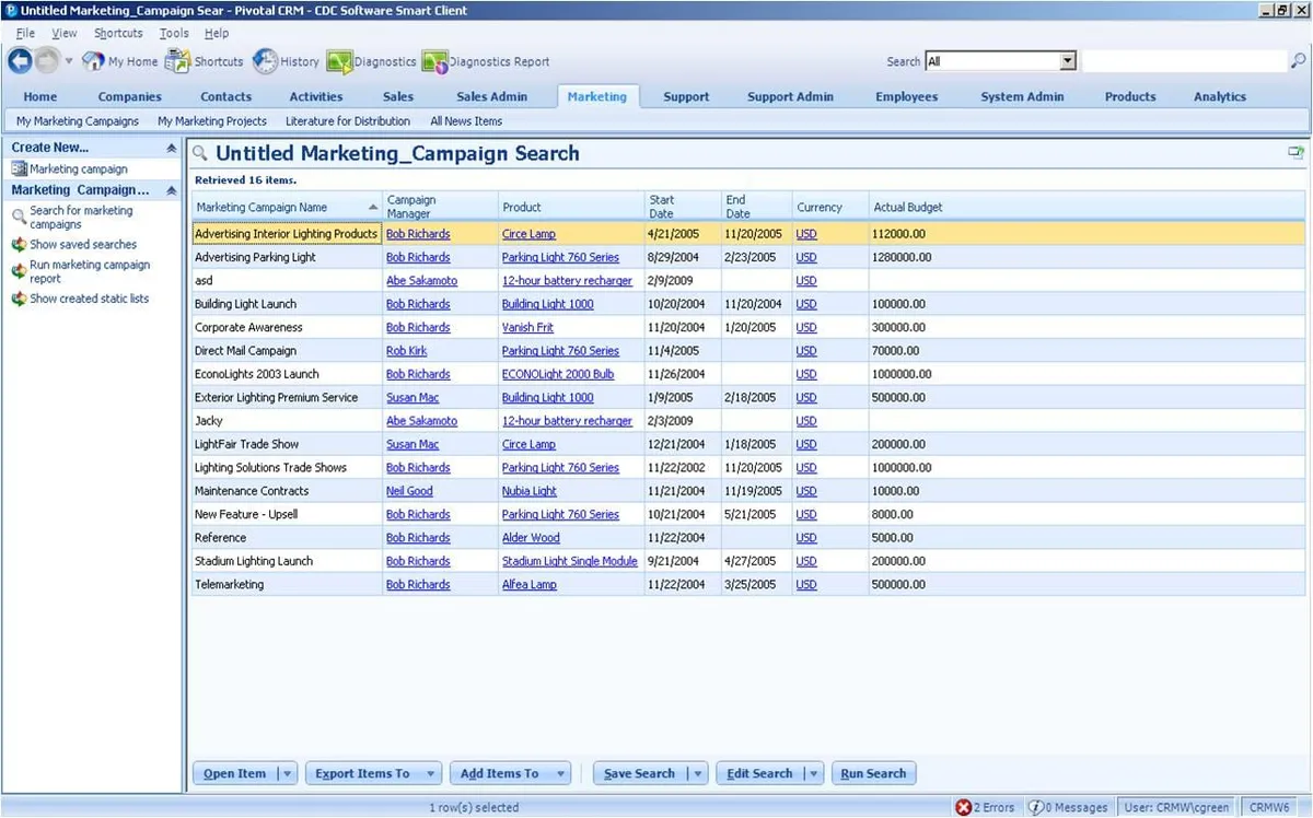 Aptean Pivotal CRM: avis sur le logiciel CRM: fonctionnalités, avantages, inconvénients et tarifs