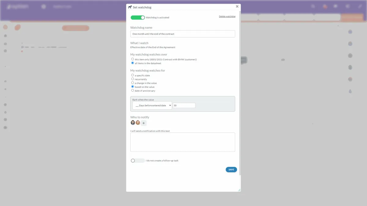 Interface Aptien: fonctionnalités, prix, alternatives