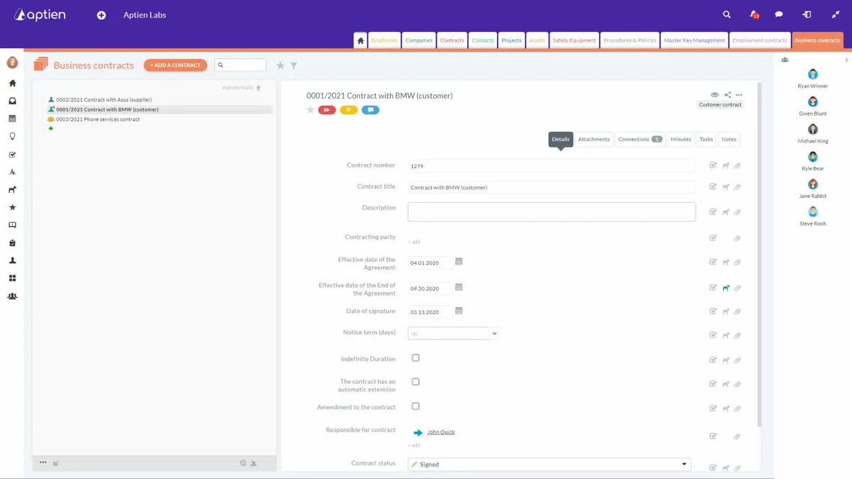 Notre avis sur Aptien : un logiciel de gestion des actifs informatiques (ITAM) à découvrir