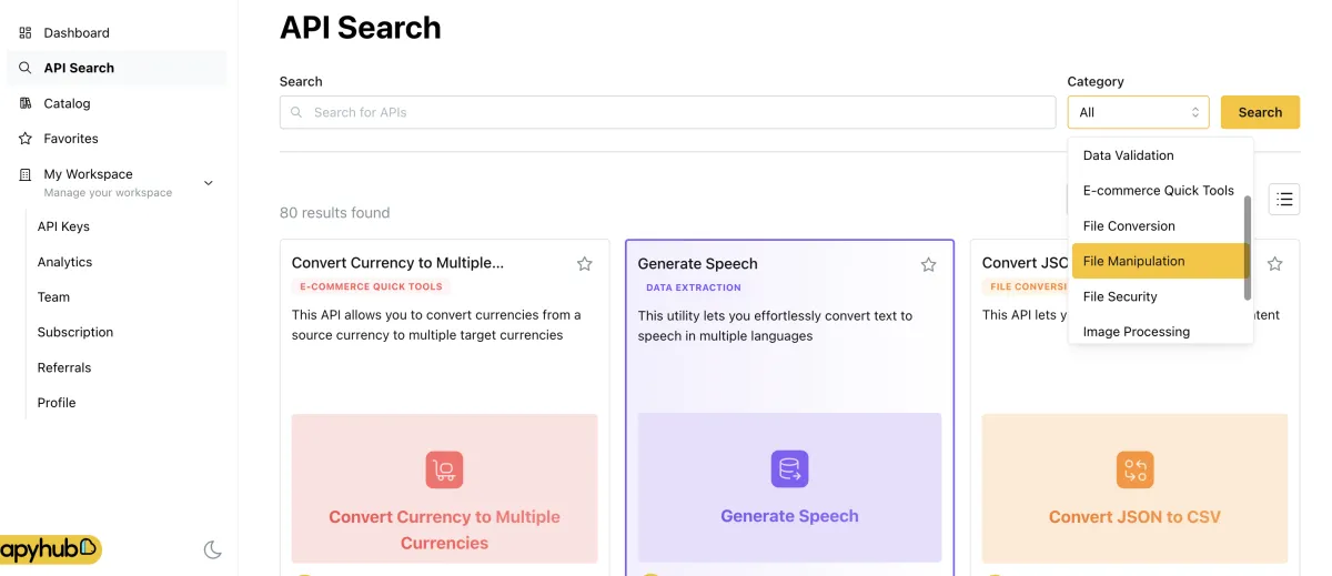 Notre avis sur ApyHub : un logiciel de gestion des API à découvrir Notre avis sur ApyHub : un logiciel de gestion des API à découvrir
