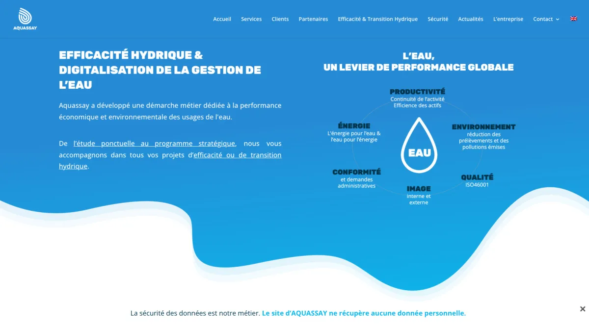 Interface Aquassay : image, ergonomie, alternatives Interface Aquassay : image, ergonomie, alternatives