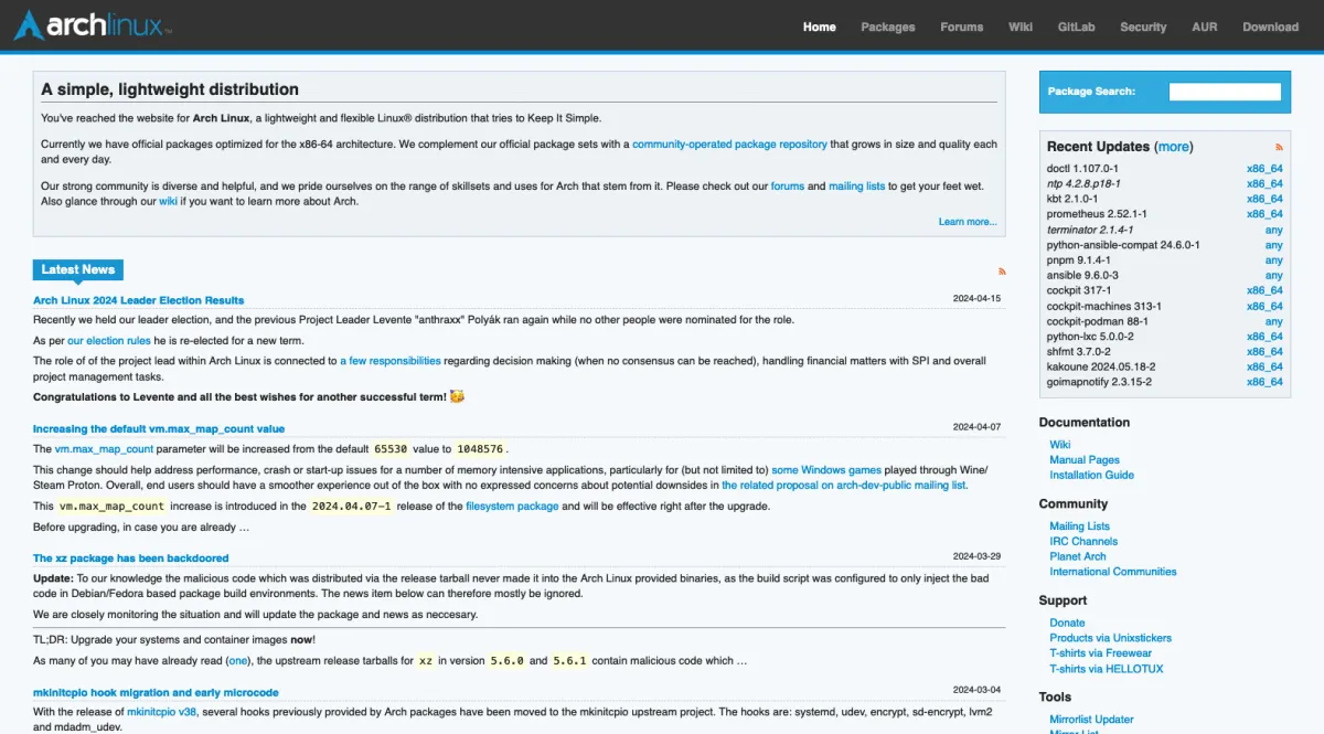 Interface Arch Linux : fonctionnalités, prix, alternatives Interface Arch Linux : fonctionnalités, prix, alternatives