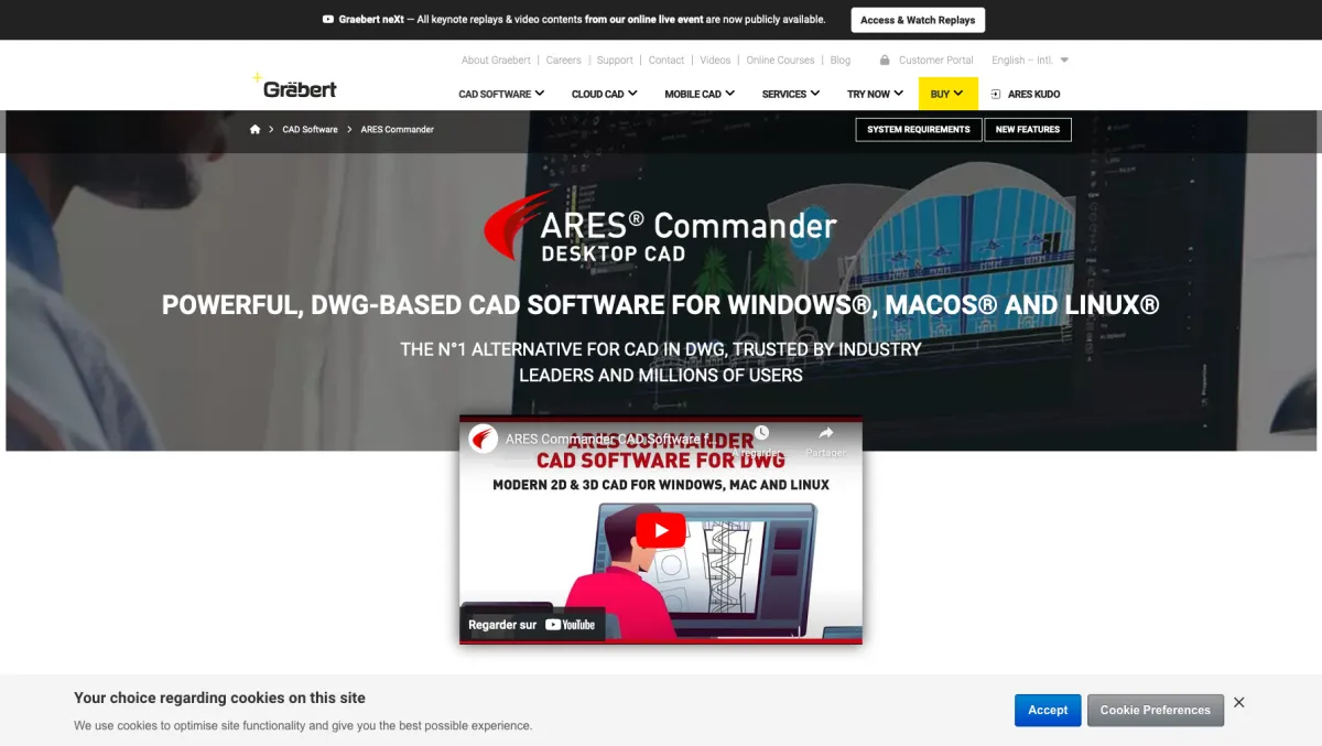 Interface ARES Commander : fonctionnalités, prix, alternatives