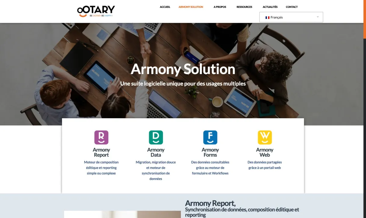 Interface Armony Forms : fonctionnalités, prix, alternatives