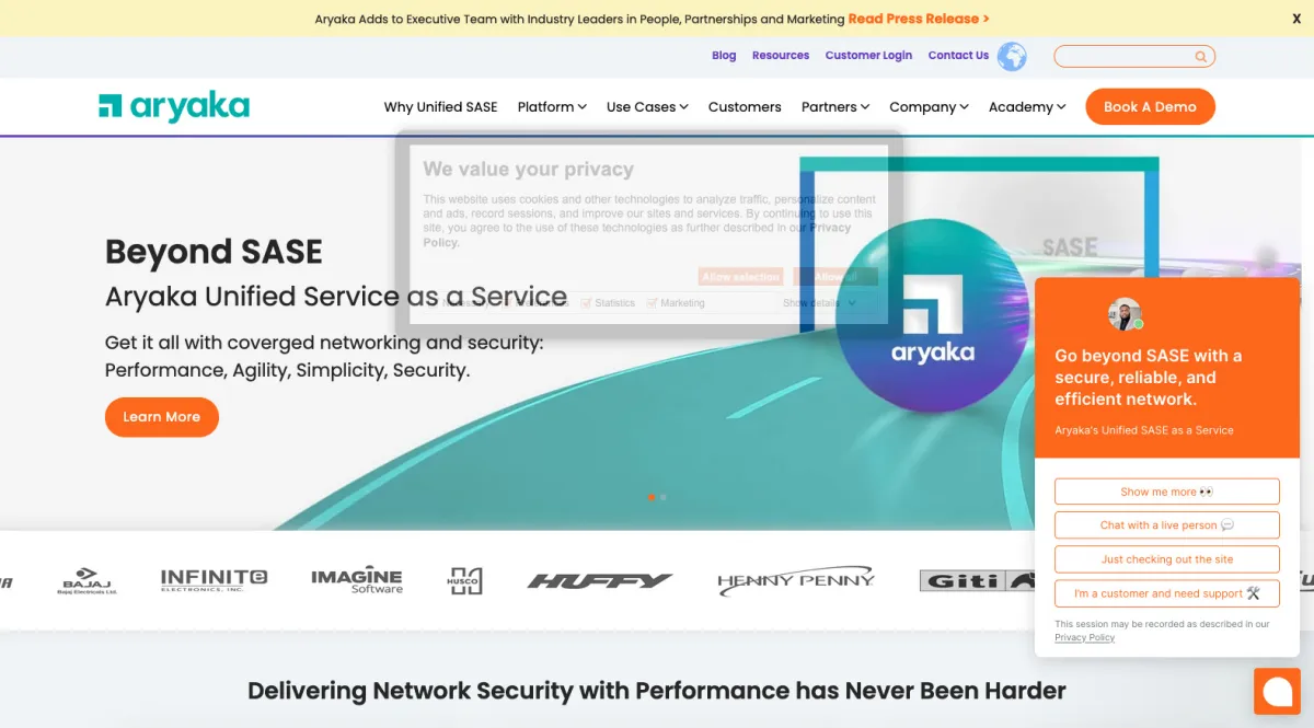 Notre avis sur Aryaka SmartCDN : un outil de CDN (Content Delivery Network) à découvrir