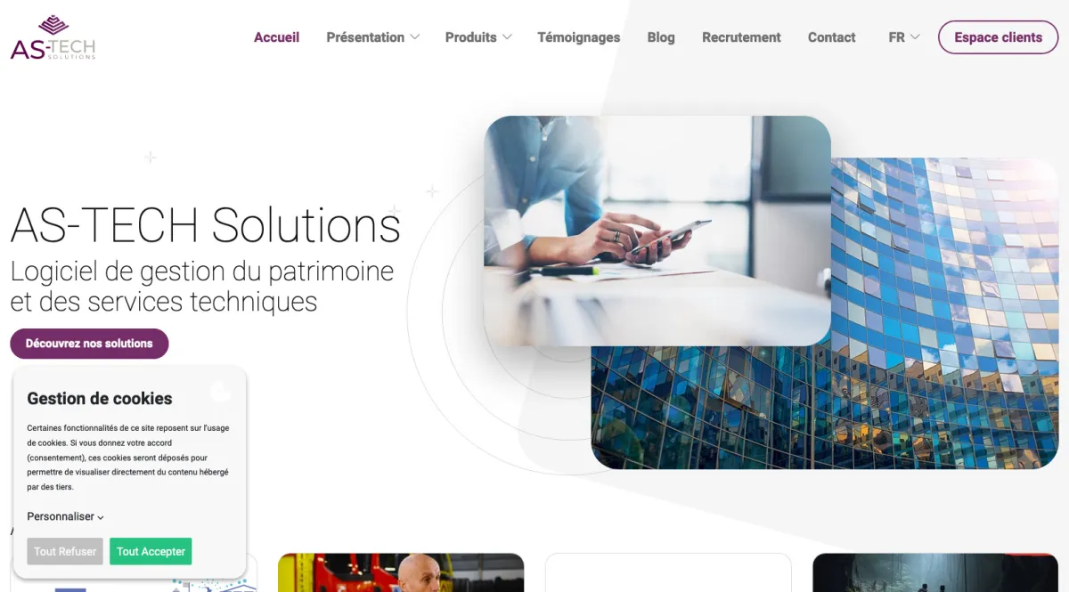 Interface As-Tech Solutions : fonctionnalités, prix, alternatives