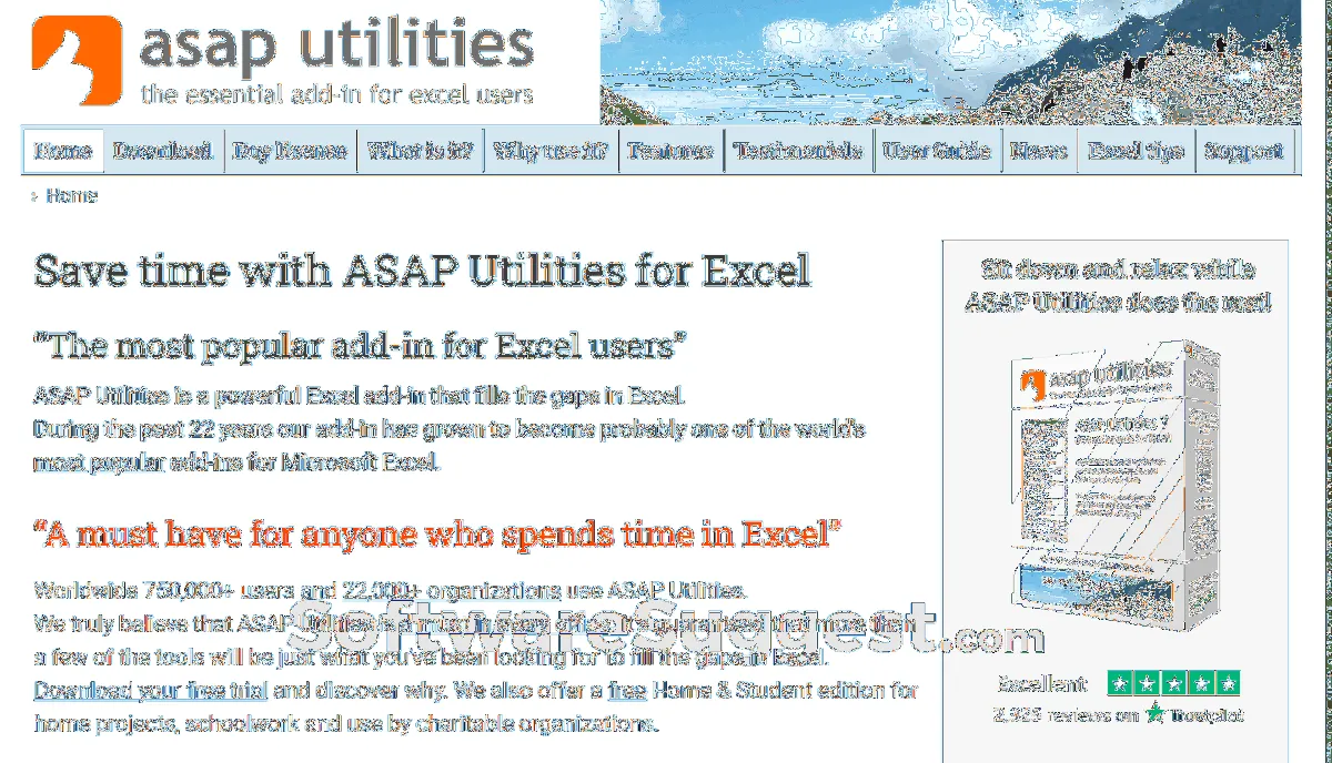 Notre avis sur ASAP Utilities for Excel : un logiciel de productivité à découvrir
