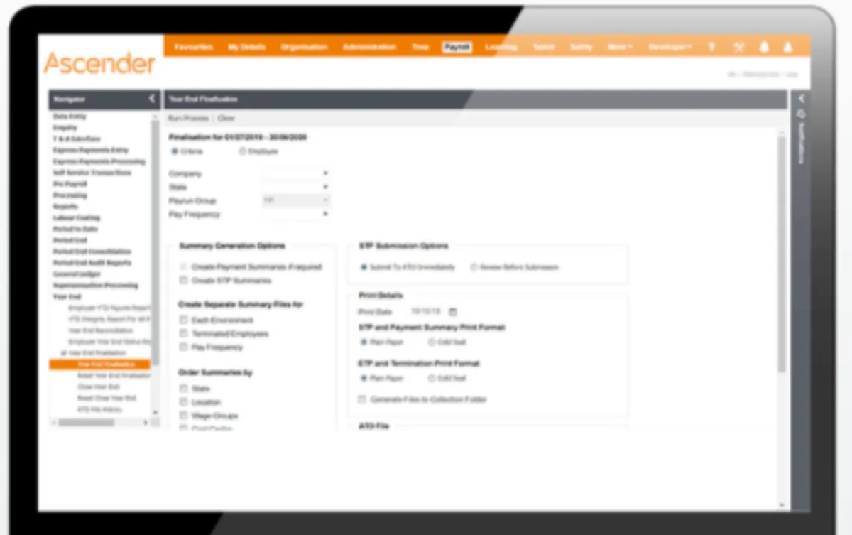 Interface Ascender Payroll and HCM: image, ergonomie, alternatives Interface Ascender Payroll and HCM: image, ergonomie, alternatives