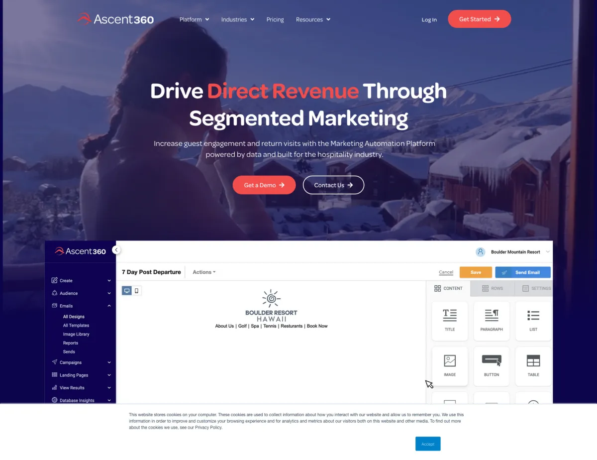 Interface Ascent360 : fonctionnalités, prix, alternatives